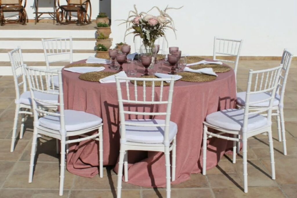 mobiliario decoración para eventos